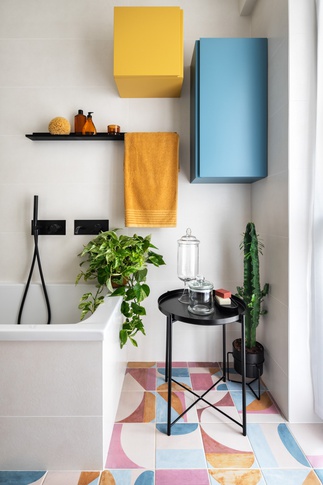 Bagno in stile moderno di 5 di Arch. Martina Pozzi MP_archistudio