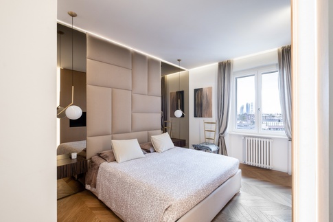 Camera da Letto in stile moderno di 20 di Bossi Vigorito Building Interior