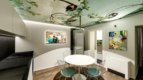 Open Space in stile iconico di 15 di MICHELE VOLPI STUDIO INTERIOR DESIGN