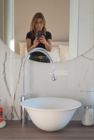 Bagno in stile contemporaneo di 5 di architetto Caterina Martini Bagno in stile contemporaneo di 5 di architetto Caterina Martini