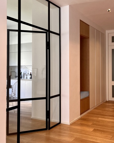 Open Space in stile contemporaneo di 70 di Linea Architettura Design Interior Open Space in stile contemporaneo di 70 di Linea Architettura Design Interior