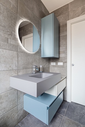 Bagno in stile contemporaneo di 6 di AD Design Bagno in stile contemporaneo di 6 di AD Design