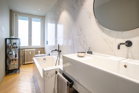 Bagno in stile contemporaneo di 6 di giorgio davide manzoni architetto Bagno in stile contemporaneo di 6 di giorgio davide manzoni architetto