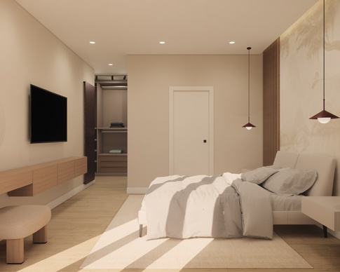 Camera da Letto in stile nordico di 12 di Arch'IN - Architettura di Interni