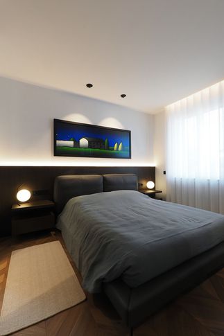 Camera da Letto in stile moderno di 12 di Desearq studio - architettura e interior design