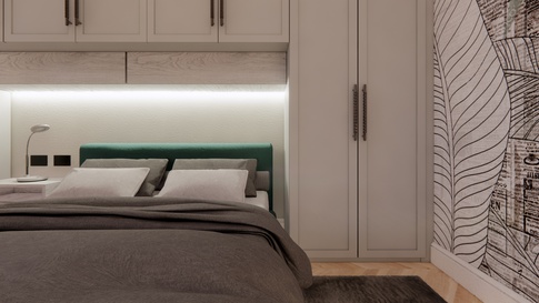 Camera da Letto in stile contemporaneo di 16 di Angelica Piras | Interior Designer
