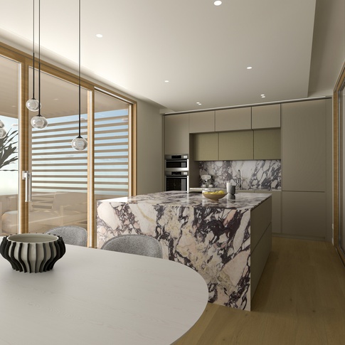 Cucina in stile contemporaneo di 17 di EasyRelooking srls