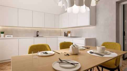 Cucina in stile contemporaneo di 13 di 1507 Interior studio Cucina in stile contemporaneo di 13 di 1507 Interior studio