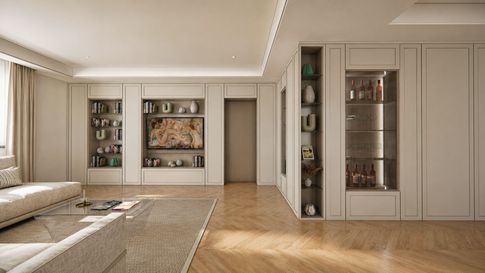 Open Space in stile classico di 30 di JFD Juri Favilli Design Open Space in stile classico di 30 di JFD Juri Favilli Design