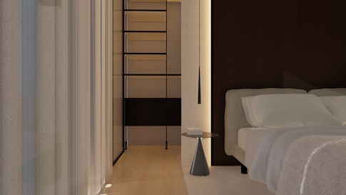 Camera da Letto in stile contemporaneo di 15 di Areadieci architettura