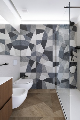 Bagno in stile contemporaneo di 6 di Michela Cordisco Studio