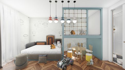 Cameretta Bambini in stile classico di 15 di Salvatore Sito Interior Designer