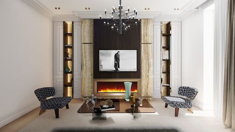 Soggiorno in stile classico di 20 di Salvatore Sito Interior Designer