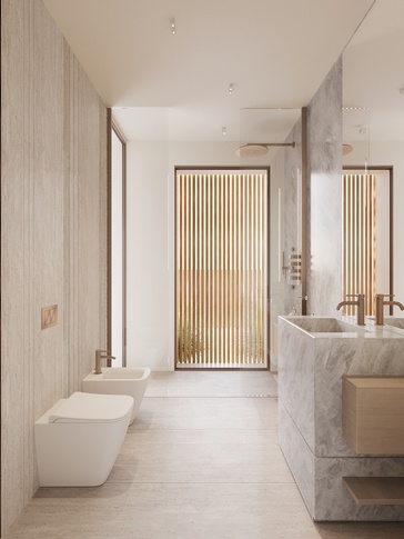 Camera da Letto in stile contemporaneo di 23 di EmmePi Architettura