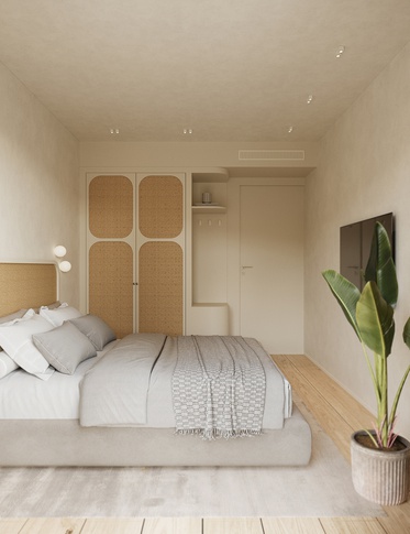 Camera da Letto in stile contemporaneo di 25 di EmmePi Architettura