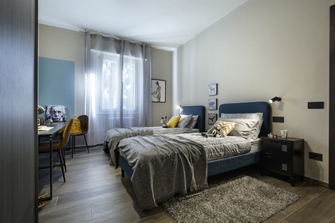 Camera da Letto in stile soft industrial di 17 di Arar Studio di Arar Muna Isabella Camera da Letto in stile soft industrial di 17 di Arar Studio di Arar Muna Isabella