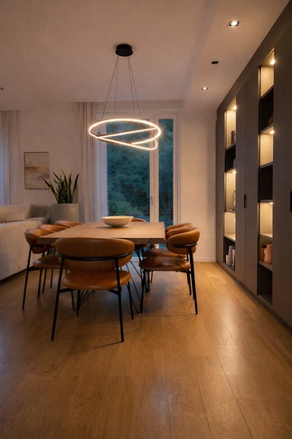 Open Space in stile contemporaneo di 55 di Francesca Silvestri