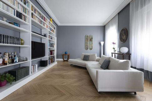 Soggiorno in stile moderno di 29 di Architetto Francesco Franchini