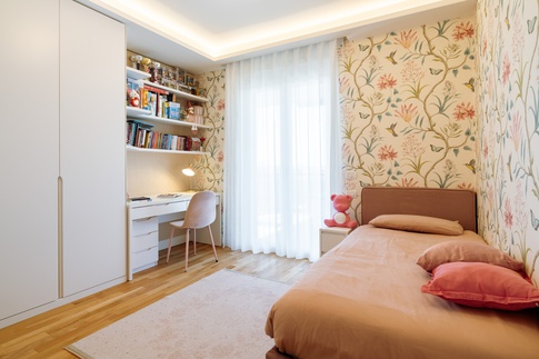 Cameretta Bambini in stile contemporaneo di 16 di Studio Gaetano Riccardelli