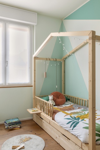 Cameretta Bambini in stile contemporaneo di 12 di tapas studio Cameretta Bambini in stile contemporaneo di 12 di tapas studio