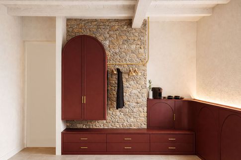 Camera da Letto in stile japandi di 34 di EmmePi Architettura