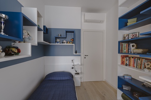 Camera da Letto in stile contemporaneo di 12 di Annalisa Carli Architetto Camera da Letto in stile contemporaneo di 12 di Annalisa Carli Architetto
