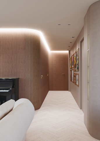 Ingresso in stile contemporaneo di 7 di Abitacolo Interni