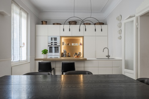 Cucina in stile contemporaneo di 25 di Annalisa Carli Architetto