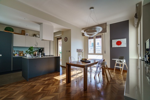 Open Space in stile moderno di 26 di Lorenzo Rossi Architetto