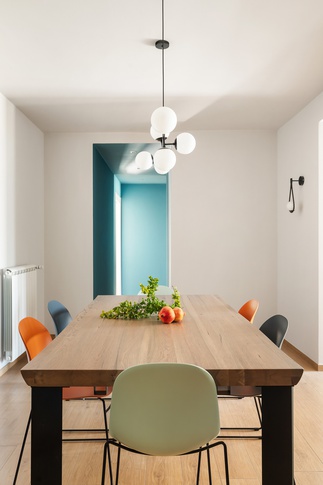 Sala da Pranzo in stile industriale di 17 di Arch.j Floriana Ferraioli