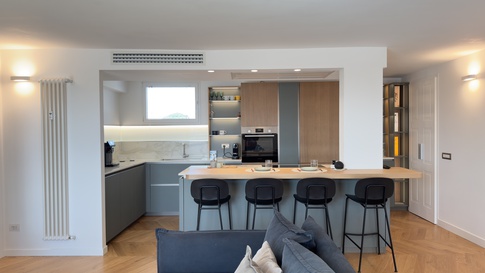 Open Space in stile contemporaneo di 40 di dsdstudio