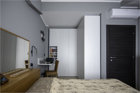 Camera da Letto in stile contemporaneo di 16 di Chiara Colucci Interior Designer