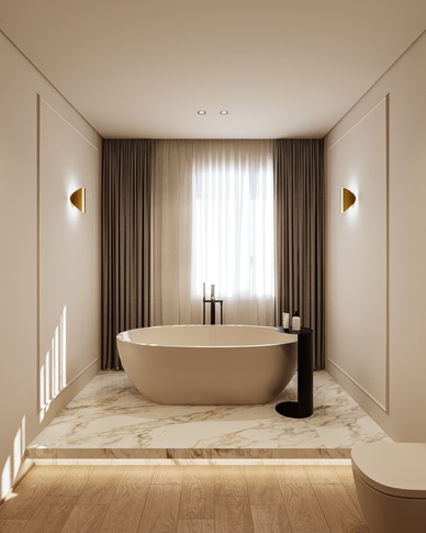 Bagno in stile moderno di 13 di doppiozero interior