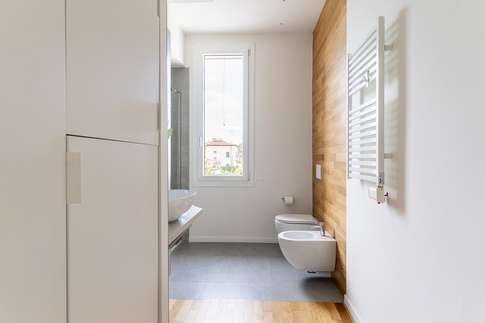 Bagno di Servizio in stile contemporaneo di 5 di Lorenzo Rossi Architetto Bagno di Servizio in stile contemporaneo di 5 di Lorenzo Rossi Architetto