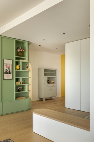 Soggiorno in stile moderno di 31 di Arch. Martina Pozzi MP_archistudio