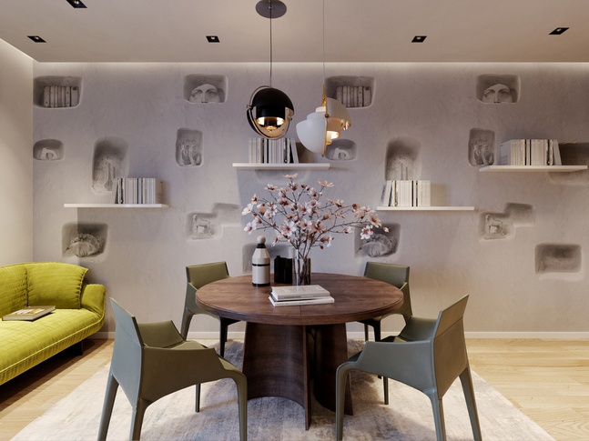Open Space in stile contemporaneo di 34 di DG Render & Design