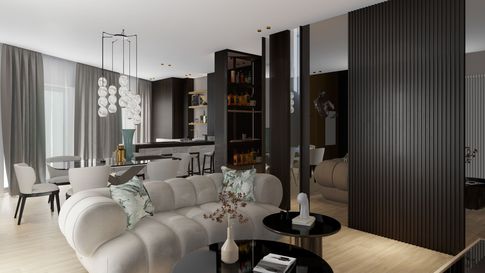 Open Space in stile classico di 30 di Salvatore Sito Interior Designer Open Space in stile classico di 30 di Salvatore Sito Interior Designer