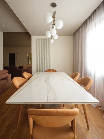 Open Space in stile contemporaneo di 48 di Carusone D+B