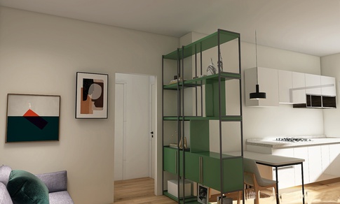 Open Space in stile moderno di 20 di As architettura