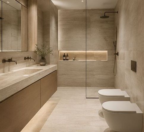 Open Space in stile contemporaneo di 80 di ZS Interiors