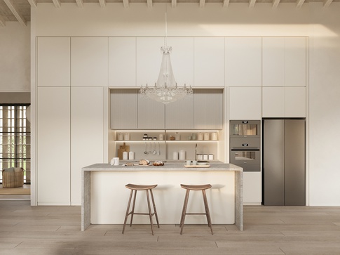 Cucina in stile naturale di 45 di EmmePi Architettura