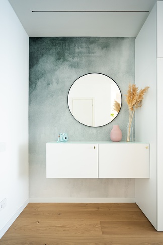 Soggiorno in stile contemporaneo di 33 di Storie Design Studio