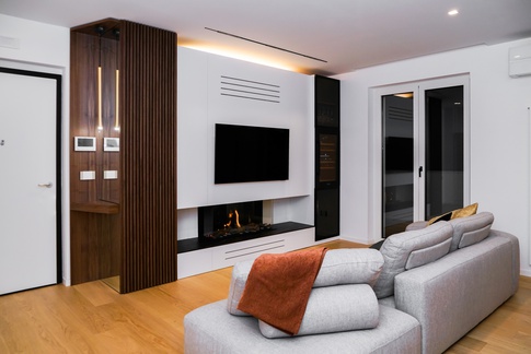 Ingresso in stile contemporaneo di 45 di Archema