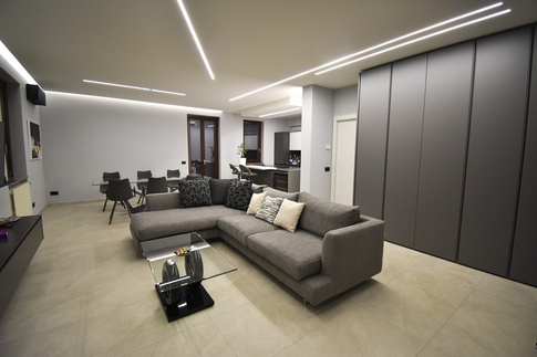 Open Space in stile minimal di 55 di Ndesign studio