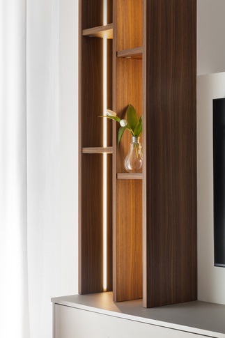 Soggiorno in stile moderno di 35 di Alice Palese Atelier