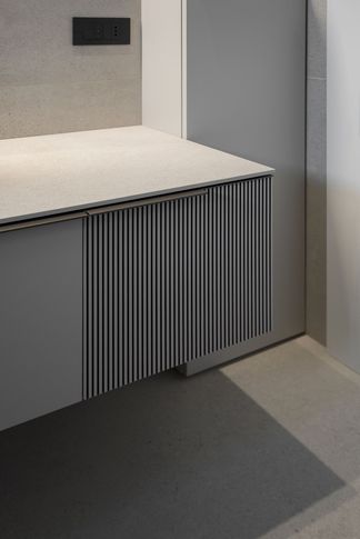 Bagno in stile japandi di 5 di APstudio