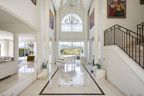 Ingresso in stile glamour di 25 di NOMADE ARCHITETTURA