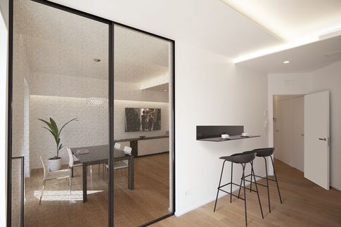 Cucina in stile minimal di 20 di Pucciarelli Architetti