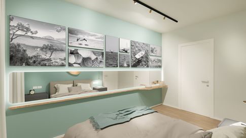 Camera da Letto in stile minimal di 14 di MICHELE VOLPI STUDIO INTERIOR DESIGN Camera da Letto in stile minimal di 14 di MICHELE VOLPI STUDIO INTERIOR DESIGN