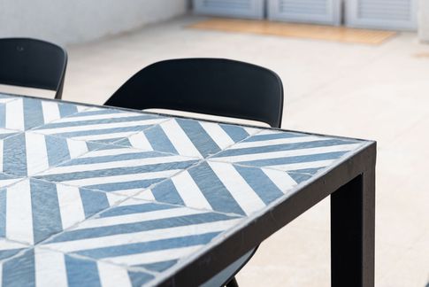 Terrazza in stile mediterraneo di 80 di Caprioli Architetti Terrazza in stile mediterraneo di 80 di Caprioli Architetti